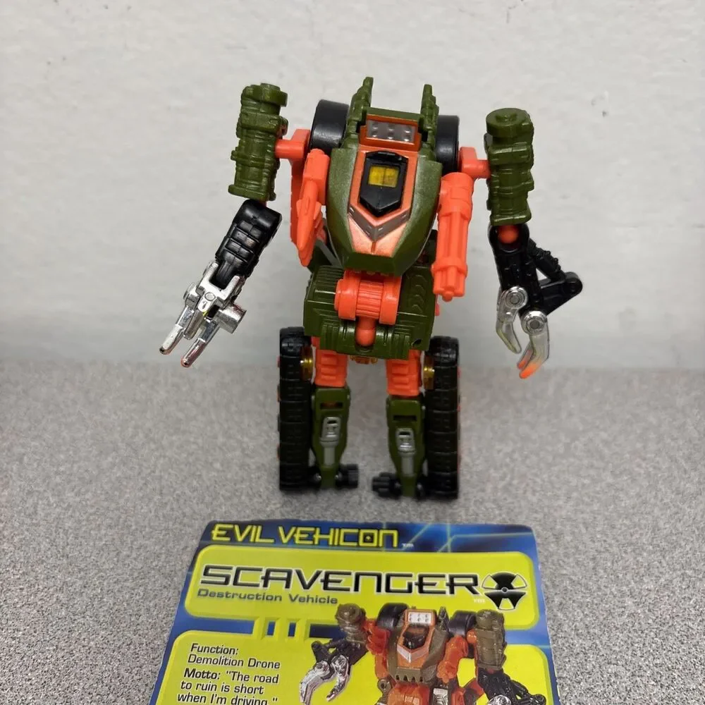 Transformers Beast‎ Machines Scavenger Vehicon Basic Class Figure 2000 COMPLETE